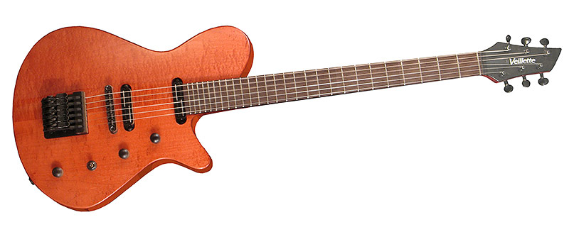 Custom 6-string electric guitar